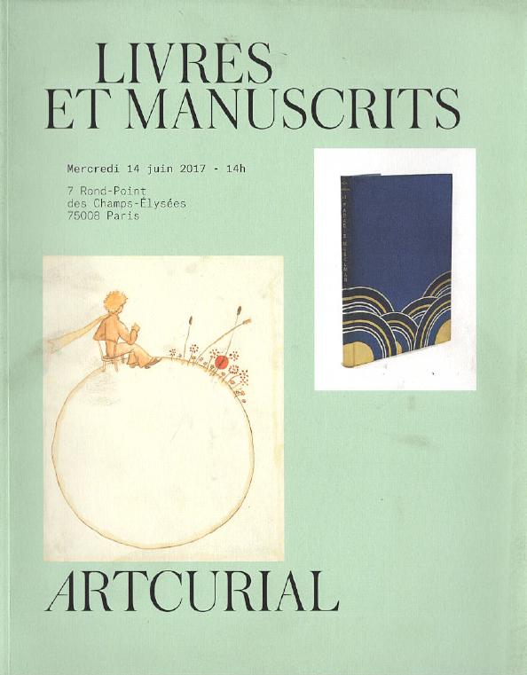 Artcurial June 2017 Books & Manuscripts