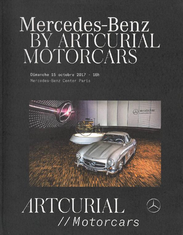 Artcurial October 2017 Mercedes-Benz by Artcurial Motorcars
