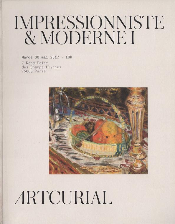 Artcurial May 2017 Impressionist & Modern I