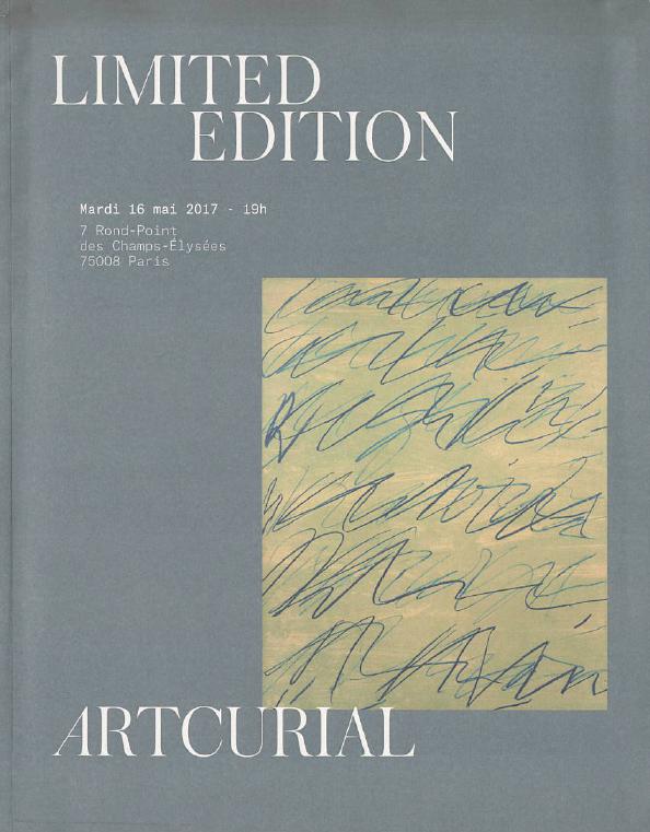 Artcurial May 2017 Limited Edition