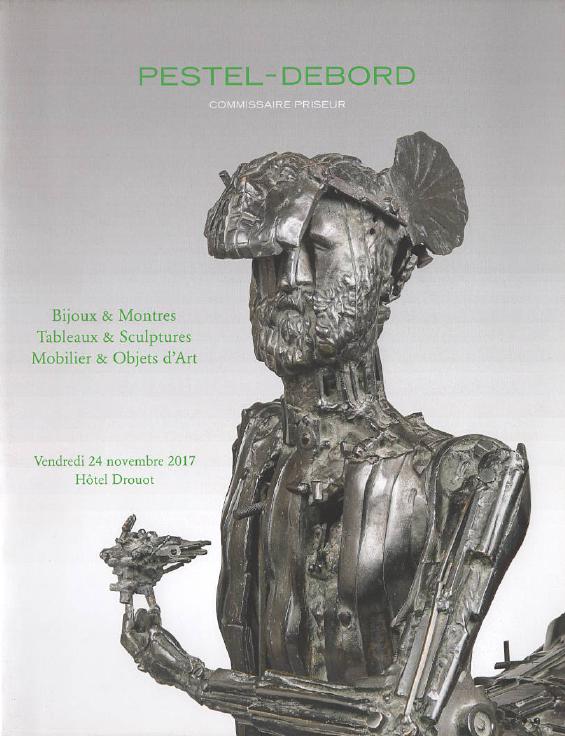 Pestel-Debord November 2017 Jewelry & Watches, Paintings and Sculpture