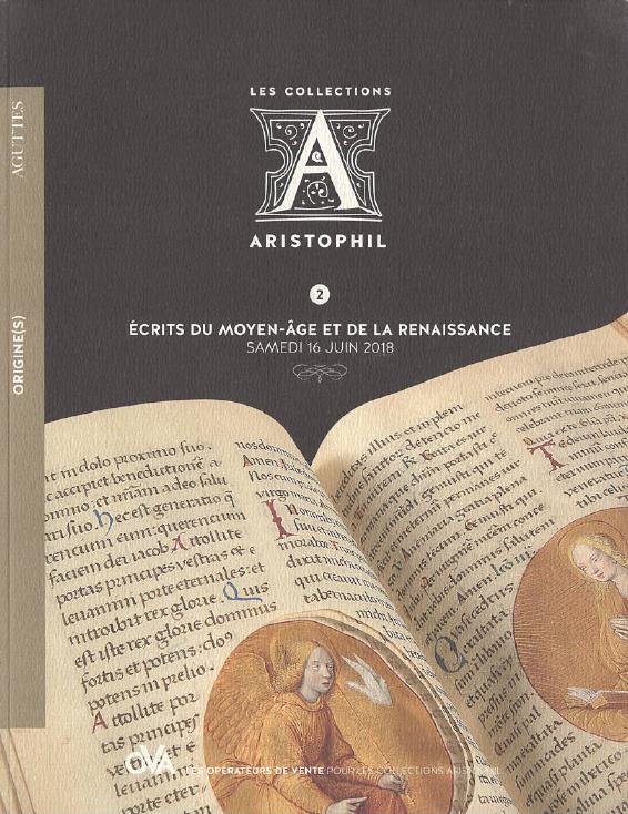 Aguttes June 2018 Origin - Medieval & Renaissance Writings