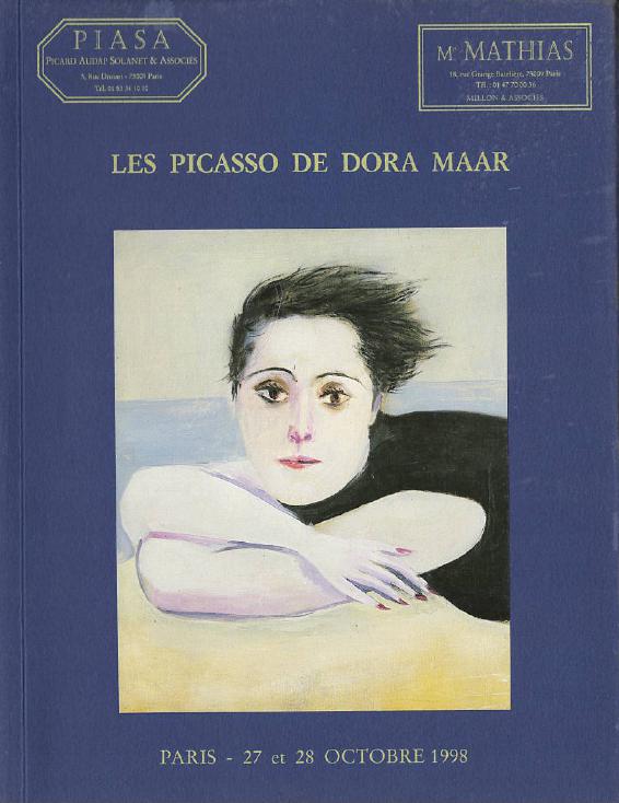 Piasa October 1998 The Picasso by Dora Maar