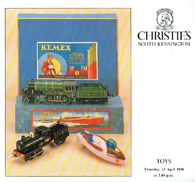Christies April 1990 Toys