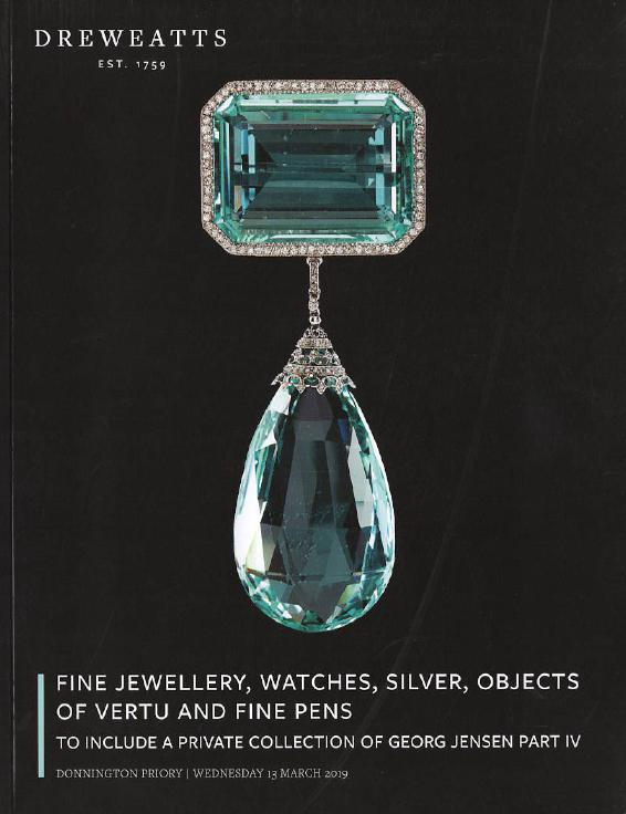 Dreweatts March 2019 Fine Jewellery, Watches, Silver Coll.- Georg Jensen Part IV