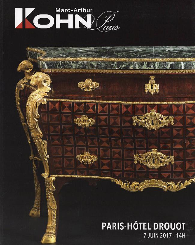 Marc-Arthur Kohn June 2017 Exceptional Set of Italian Furniture & WOA, 16th, 17t