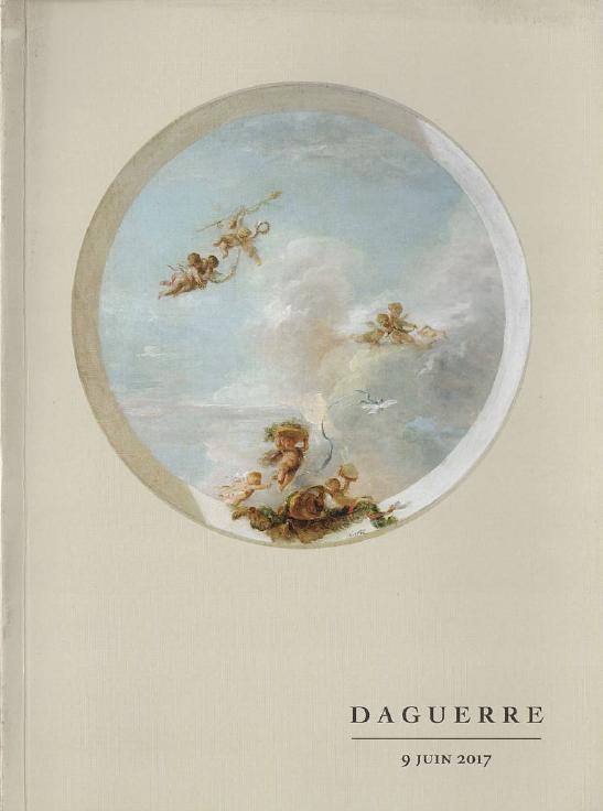 Daguerre June 2017 Paintings, Old Fabrics, Ceramics, WOA (Digital only)