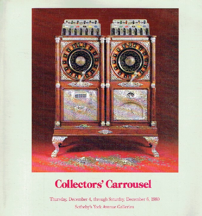 Sothebys December 1980 Collectors' Carrousel