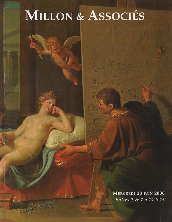 Millon & Associes June 2006 Old Master & 19th C. Paintings, WOP, Furniture and W