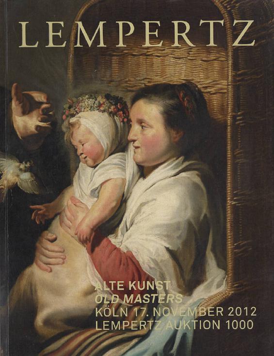 Lempertz November 2012 Old Masters