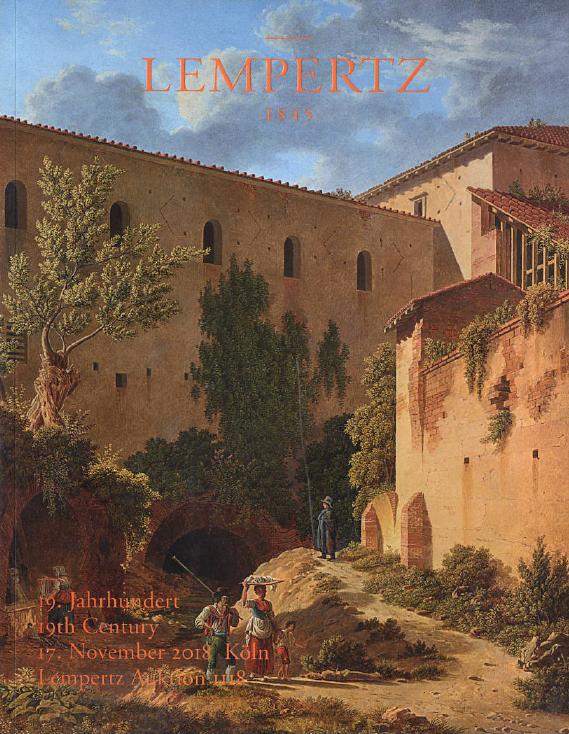 Lempertz November 2018 19th Century Paintings