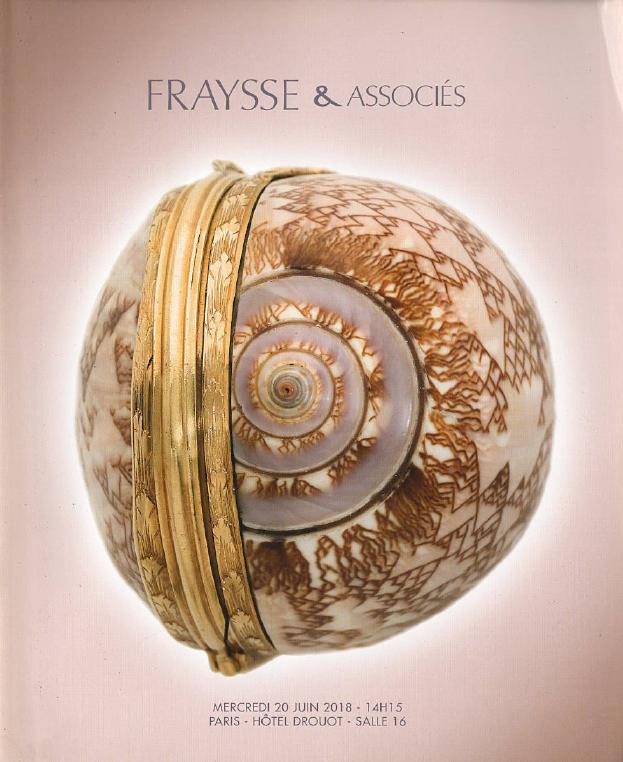Fraysse & Associes June 2018 Antique Jewelery I Colle.- of 18th & 19th C. Gold B