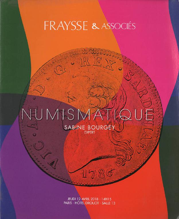Fraysse & Associes April 2018 Numismatics Collection of French & Foreign, Silver