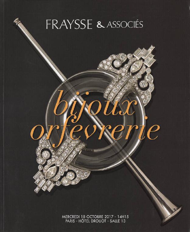 Fraysse & Associes October 2017 Jewelry From Three Ecrins, 18th & 19th C. Silver