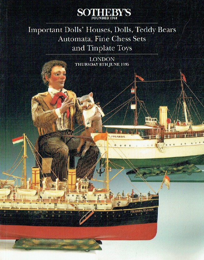 Sothebys June 1995 Important Dolls' Houses, Dolls, Teddy Bears, Automata, Tinpla