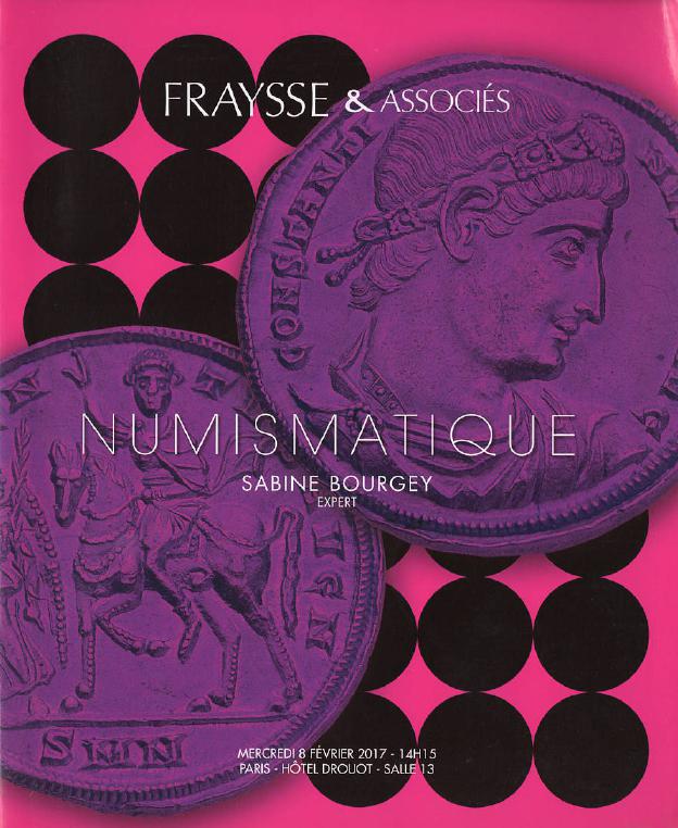 Fraysse & Associes February 2017 Numismatics Greek, Roman, Byzantine, French Coi
