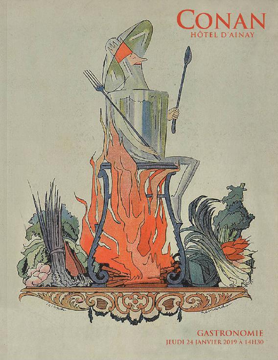 Conan January 2019 Gastronomy Books, Manuscripts, Coll.- Mr. Christophe Marguin