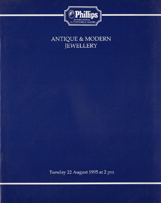 Phillips August 1995 Antique & Modern Jewellery