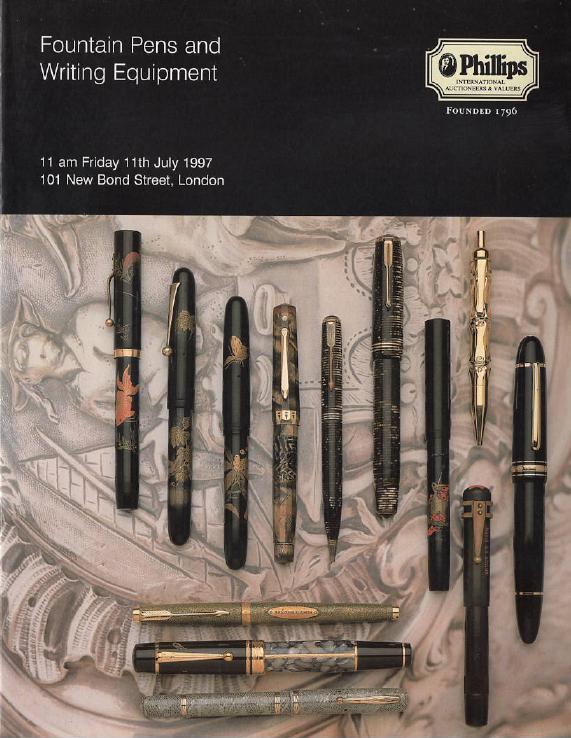 Phillips July 1997 Fountain Pens & Writing Equipment