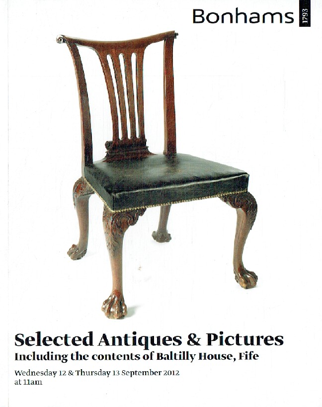 Bonhams September 2012 Selected Antiques & Picture Inc. (Digital only)