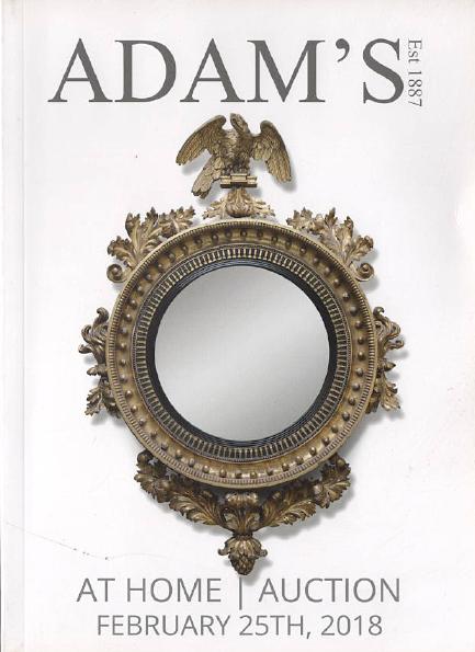 Adams February 2018 At Home Auction - Click Image to Close