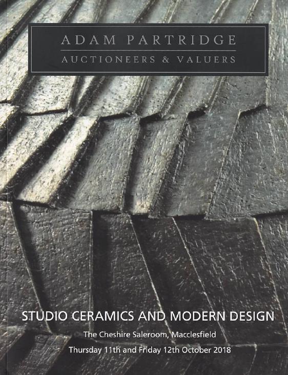 Adams October 2017 Studio Ceramics & Modern Design
