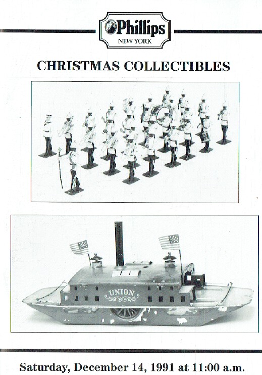 Phillips December 1991 Christmas Collectibles