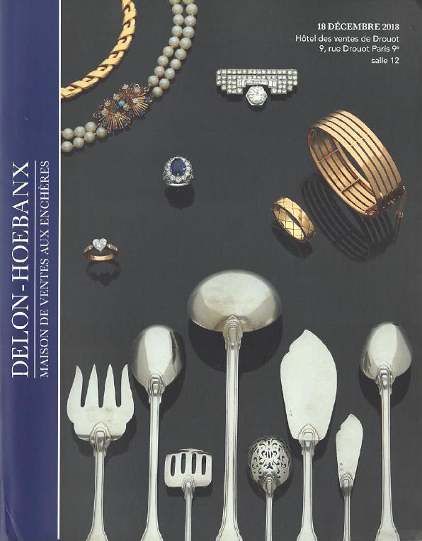 Delon-Hoebanx December 2018 Jewelry, Silver, Objects of Vertu