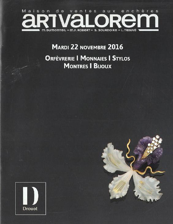 ArtValorem November 2016 Silver, Coins, Pens, Watches, Jewelery - Click Image to Close