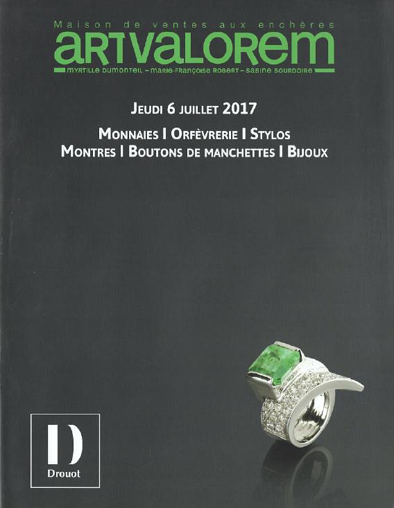 ArtValorem July 2017 Coins, Silverware, Pens, Watches, Cufflinks, Jewelery