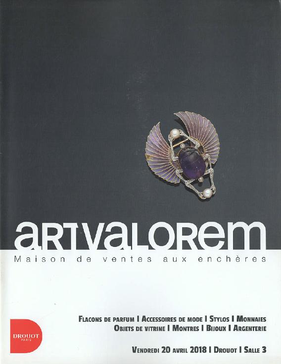 ArtValorem April 2018 Perfume Bottles, Coin, Watches, Jewellery, Silver