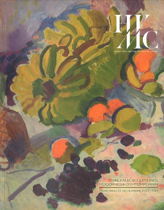 HVMC December 2017 Modern & Contemporary Paintings, Sculpture