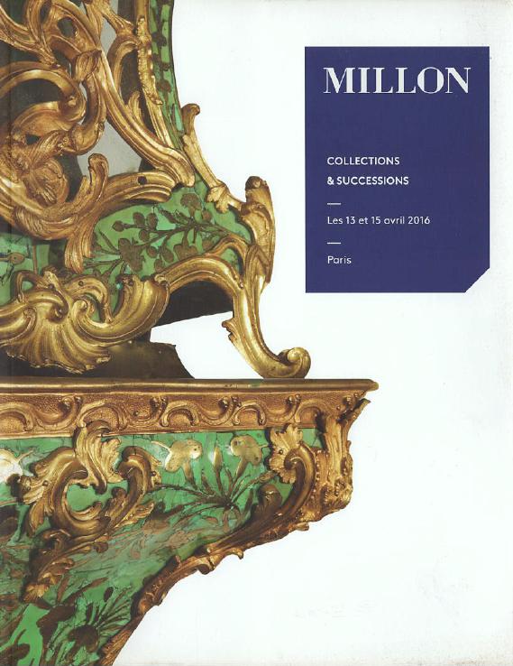 Millon April 2016 Collections & Estates: Haute Epoque - French Furniture, WOA
