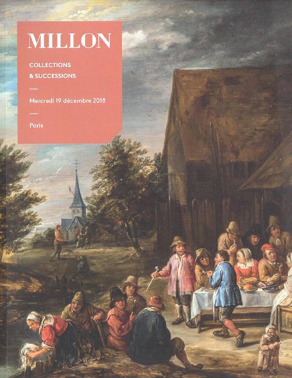 Millon December 2018 Collections & Estates inc. Flemish Paintings, Furniture, WO
