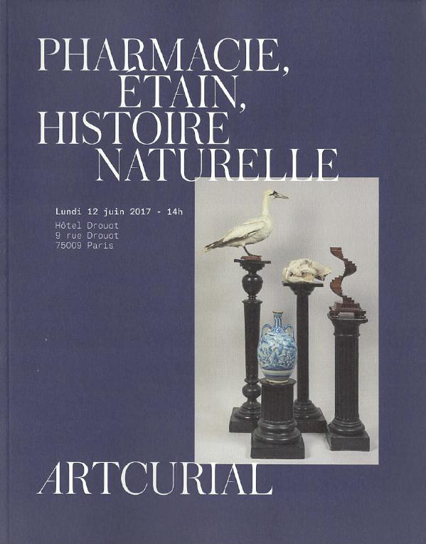 Artcurial June 2017 Pewter Pharmacy, Natural History