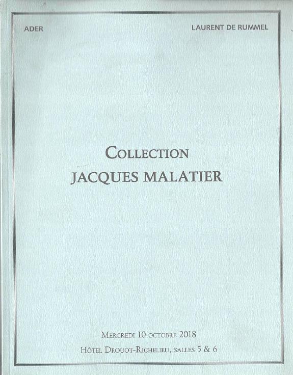 Ader Nordmann October 2018 Collection Jacques Malatier