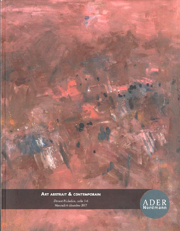 Ader Nordmann December 2017 Abstract & Contemporary Art