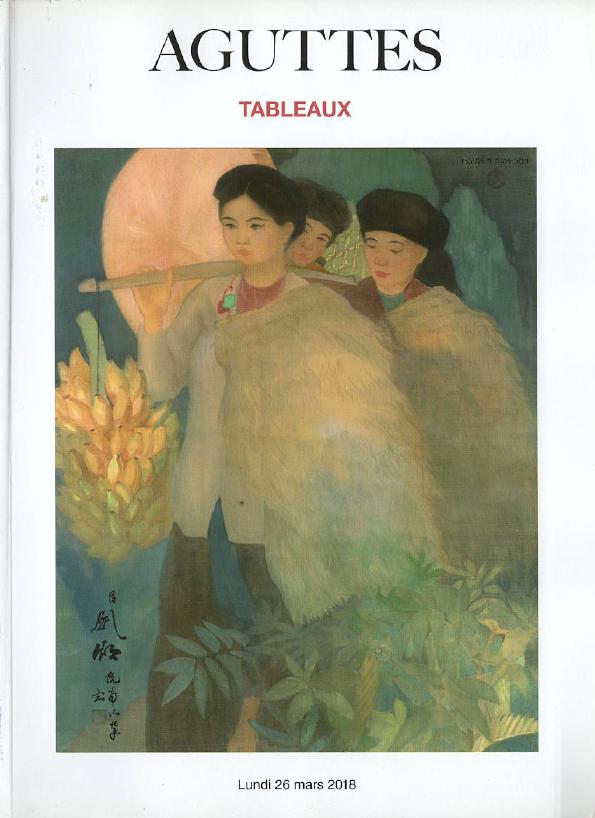 Aguttes March 2018 19th Century Paintings, Asian Painters