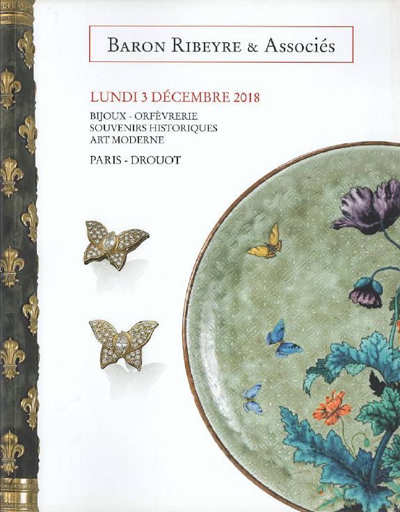 Baron Ribeyre December 2018 Jewellery & Silver, Historical Memories, Modern Art