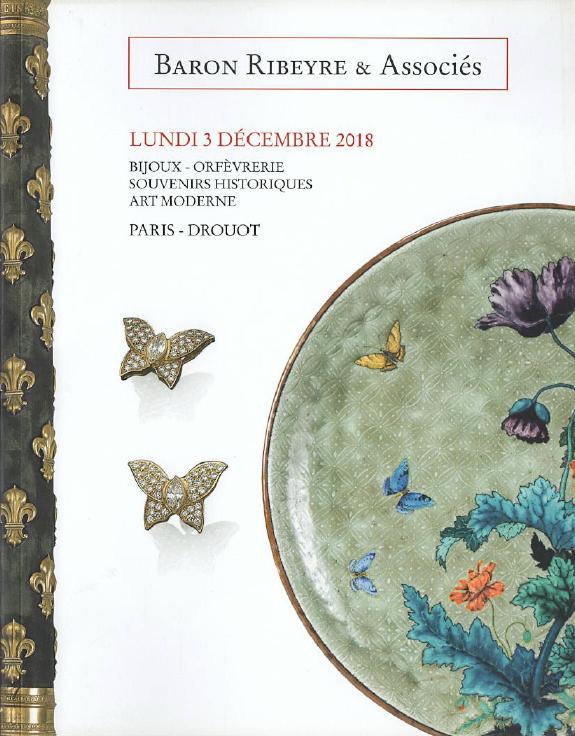 Baron Ribeyre December 2018 Jewellery & Silver, Historical Memories, Modern Art - Click Image to Close