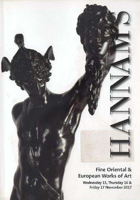 Hannam's November 2017 Fine Oriental & European Works of Art