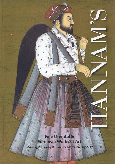 Hannam's January 2019 Fine Oriental & European Works of Art