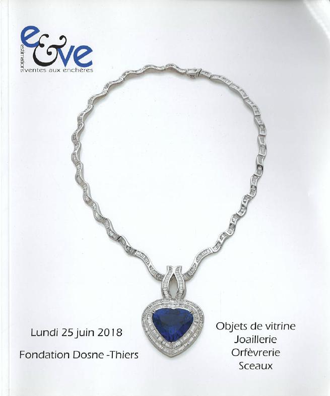 E & Ve June 2018 Jewelry, Silver, Objects of Vertu