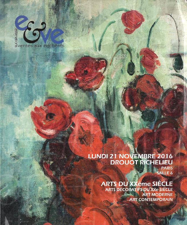 E & Ve November 2016 20th C. Arts-20th C. Decorative Arts Modern, Contemporary A