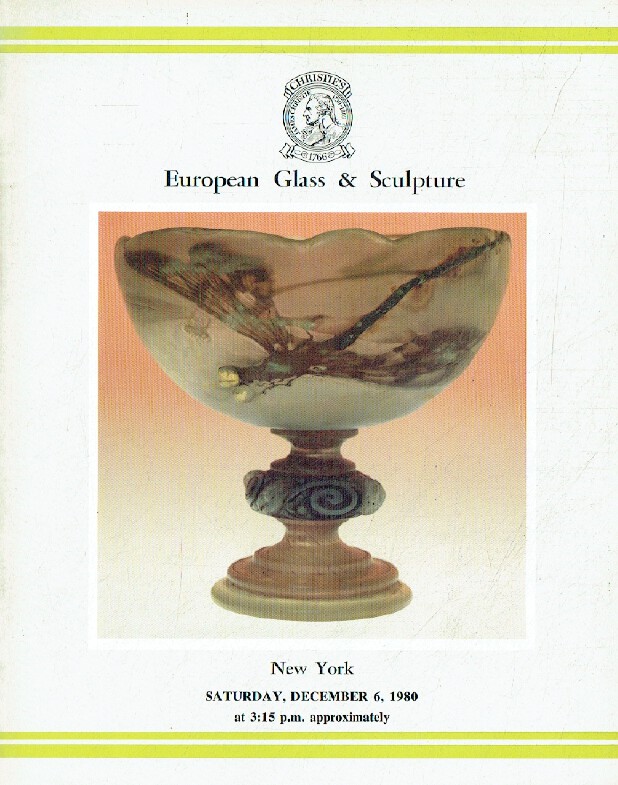 Christies December 1980 European Glass & Sculpture