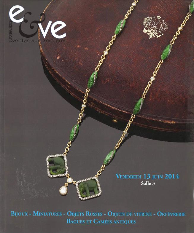 E & Ve June 2014 Jewelry - Miniatures - Russian - Silver -Antique (Digital only)