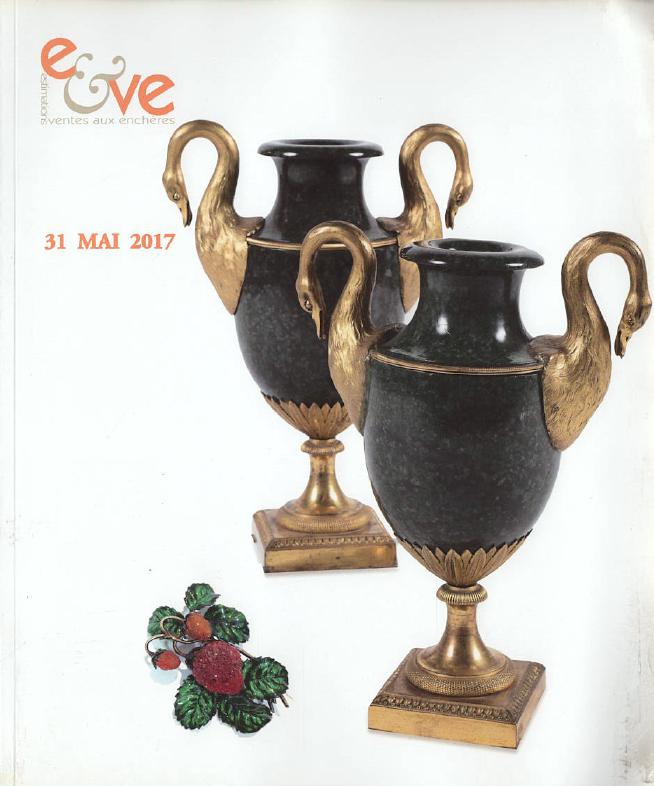 E & Ve May 2017 Archeology, Modern Paintings & Drawings, Jewelry, 17th-19th C. F