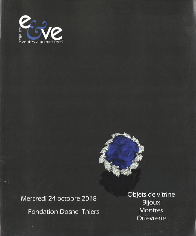 E & Ve October 2018 Showcase objects, Jewellery, Watches, Silver