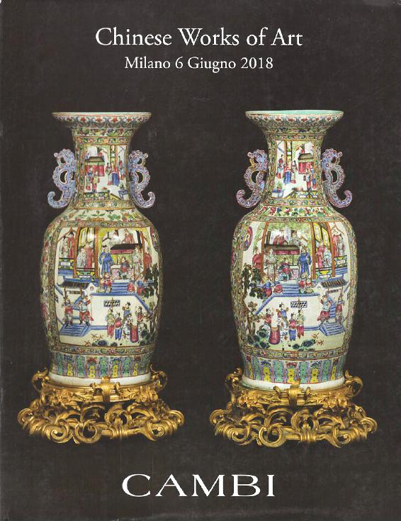 Cambi June 2018 Chinese Works of Art