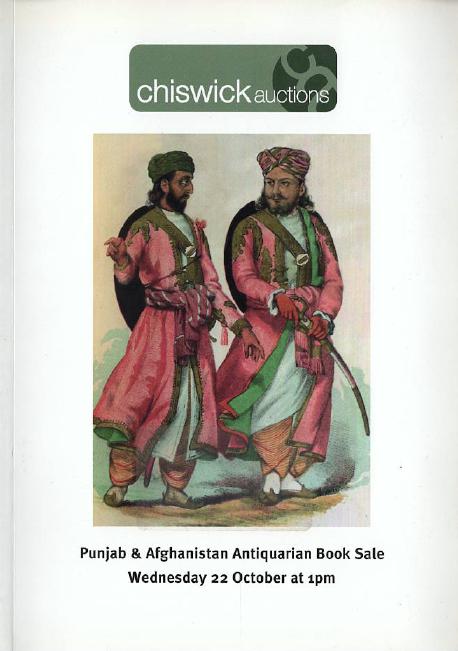 Chiswick October 2014 Punjab & Afghanistan Antiquarian Book Sale